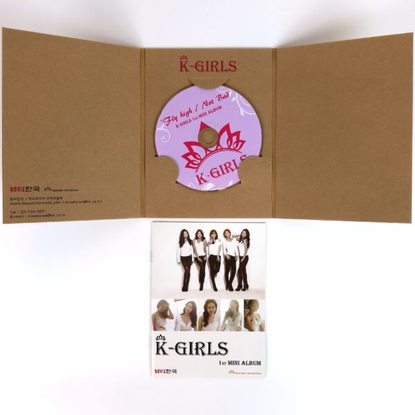 K-Girls - Fly High / Not Bad 1st Mini Album Signed Promo CD 2013