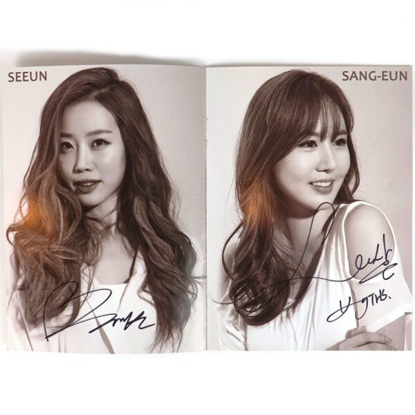 K-Girls - Fly High / Not Bad 1st Mini Album Signed Promo CD 2013