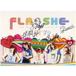 Flashe - Oh Ye Yo 2nd Single Album Signed Promo CD 2015 [water damage]