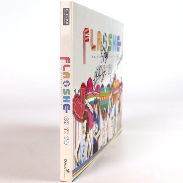 Flashe - Oh Ye Yo 2nd Single Album Signed Promo CD 2015 [water damage]