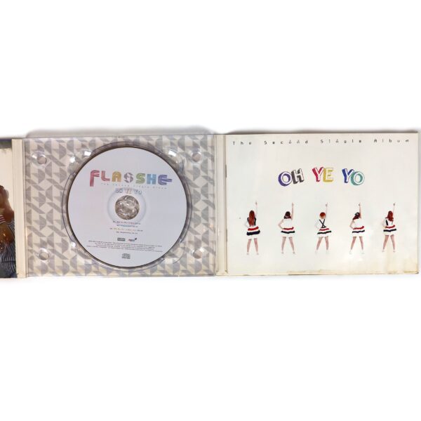 Flashe - Oh Ye Yo 2nd Single Album Signed Promo CD 2015 [water damage]