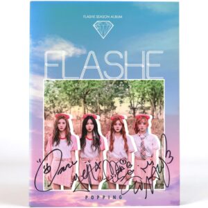 IMG_5073 Flashe - Popping Single Season Album Signed Promo CD 2017