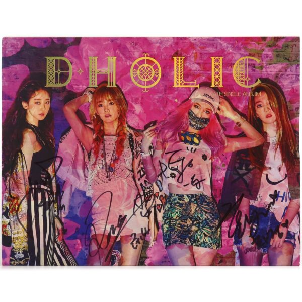 D.Holic - Color Me Rad 4th Single Album Signed Promo CD 2016