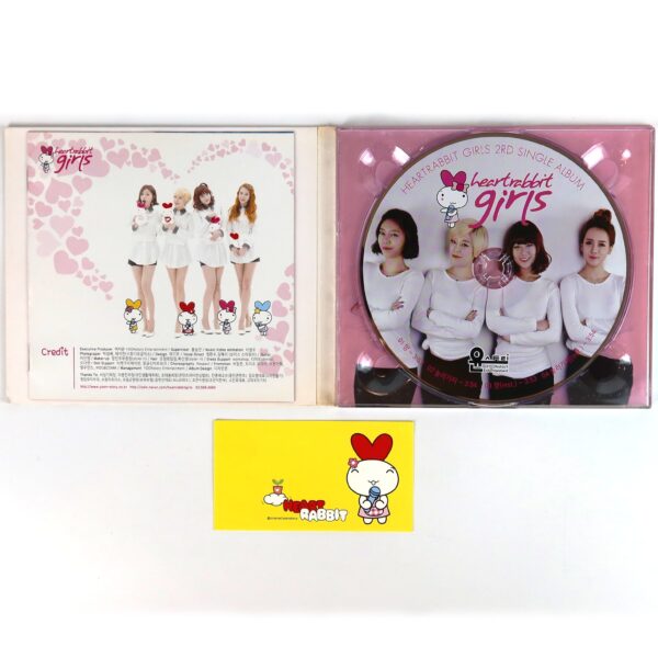 Heart Rabbit Girls - Ang 2nd Single Album Signed Promo CD 2013