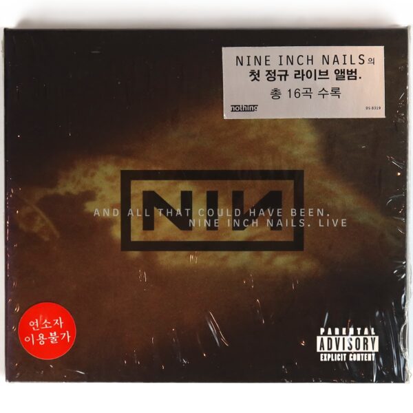 IMG_5108 Nine Inch Nails - And All That Could Have Been (Live) Album Korean CD Korea