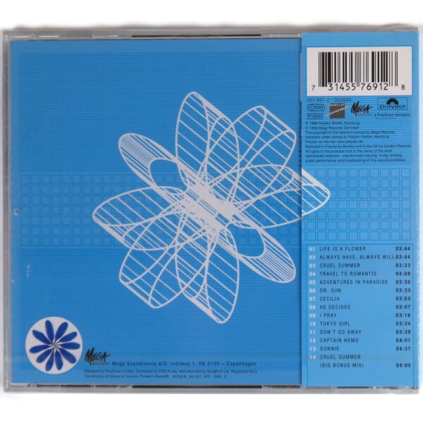 Ace Of Base - Flowers Korean Album Sealed CD Korea OBI