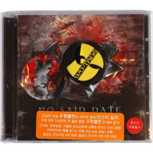 Masta Killa - No Said Date Korean Sealed CD Album + 2 Buttons Korea Wu Tang Clan