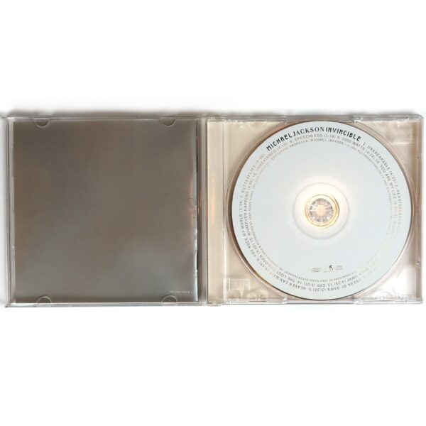 Michael Jackson - Invincible [Silver Ver.] Album Promo CD Korea