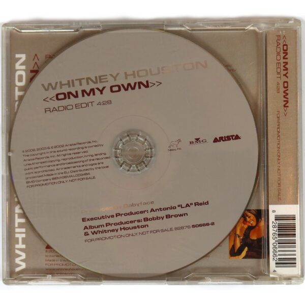 IMG_5209 Whitney Houston – On My Own Single CD Promo EU / Korea