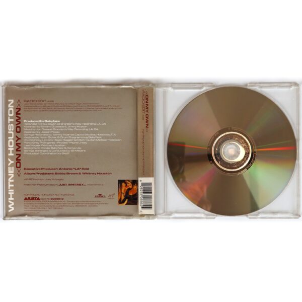IMG_5210 Whitney Houston – On My Own Single CD Promo EU / Korea