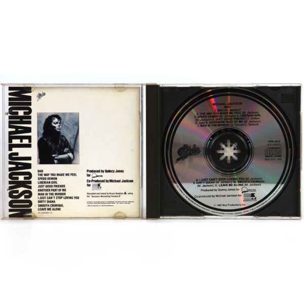 Michael Jackson - Bad Album CD Korea First Pressing Misprint [read]