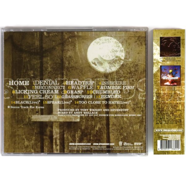 IMG_5258 Sevendust - Home Korean Album CD Korea OBI