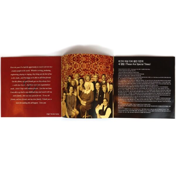IMG_5266 Celine Dion - These Are Special Times Korean Promo CD Album Korea