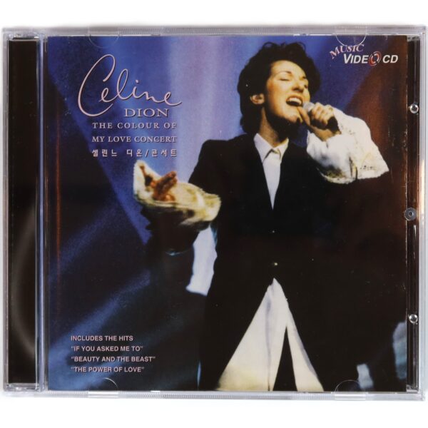 IMG_5278 Celine Dion - The Colour Of My Love Concert Korean VCD Video CD Korea