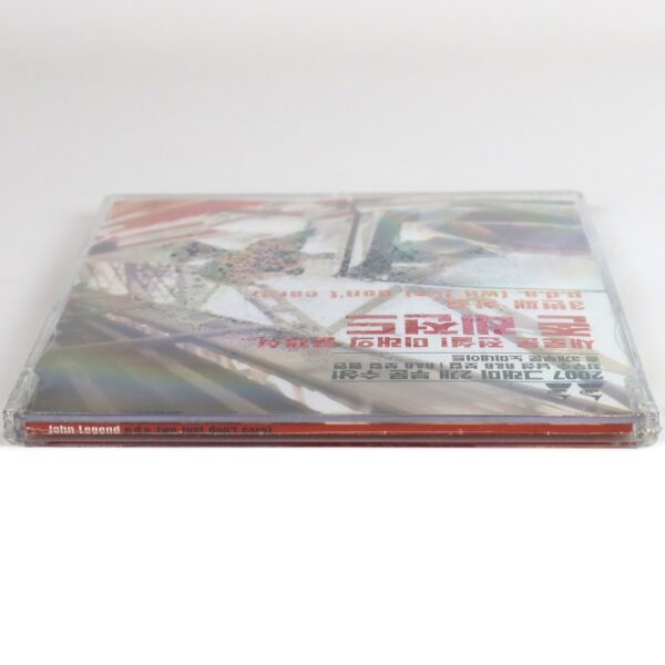 John Legend - p.d.a. (We Just Don't Care) Korean Promo Single CD Korea