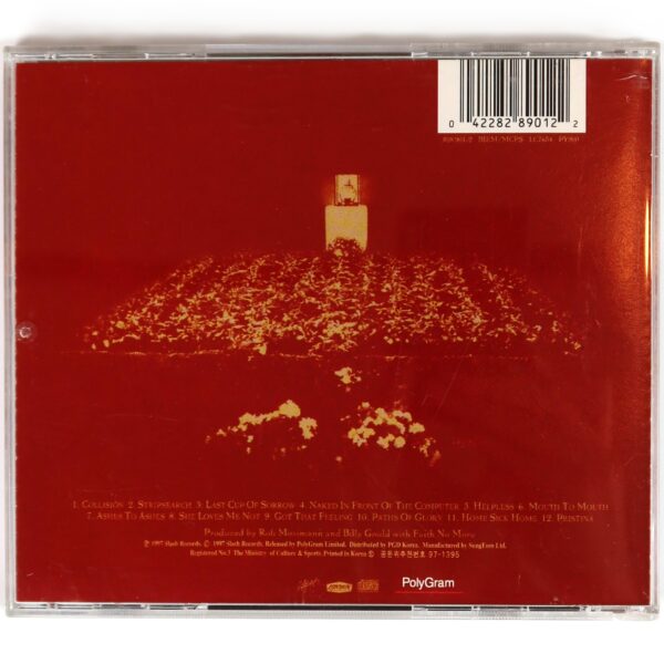 IMG_5295 Faith No More – Album Of The Year Korean Album Promo CD Korea