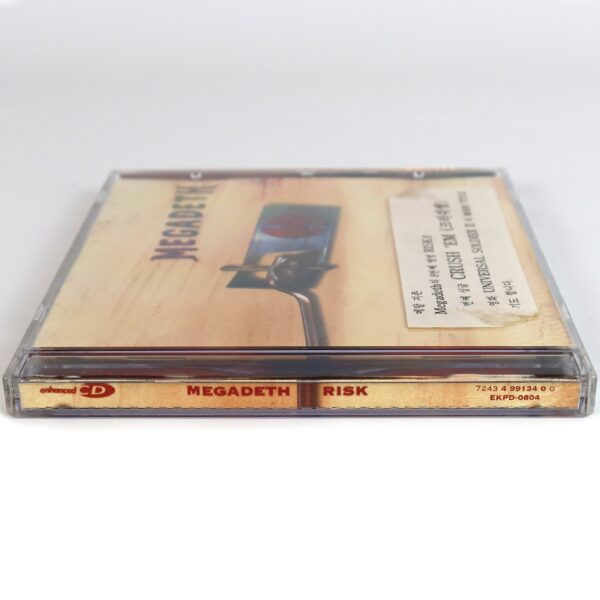 IMG_5303 Megadeth - Risk Korean Album Promo CD Korea