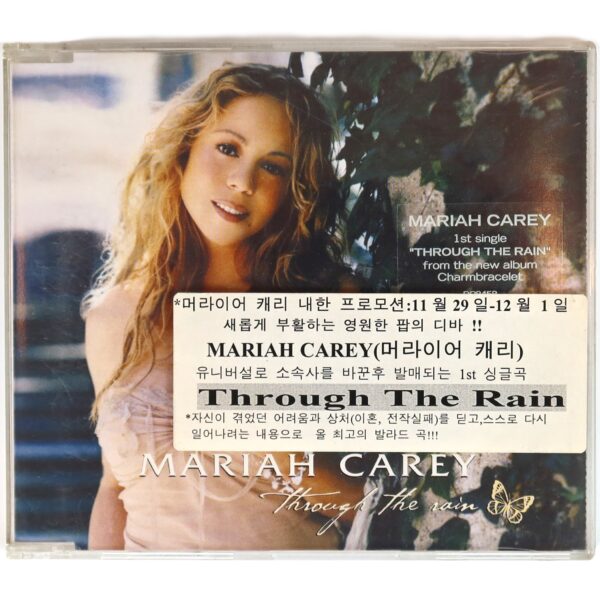 IMG_5304 Mariah Carey – Through The Rain Korean Promo Single CD Korea