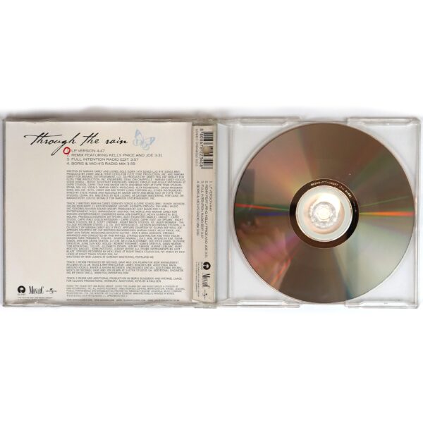 IMG_5306 Mariah Carey – Through The Rain Korean Promo Single CD Korea