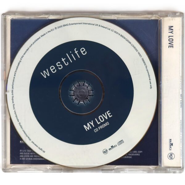 IMG_5310 Westlife - My Love Single CD Promo EU / Korea