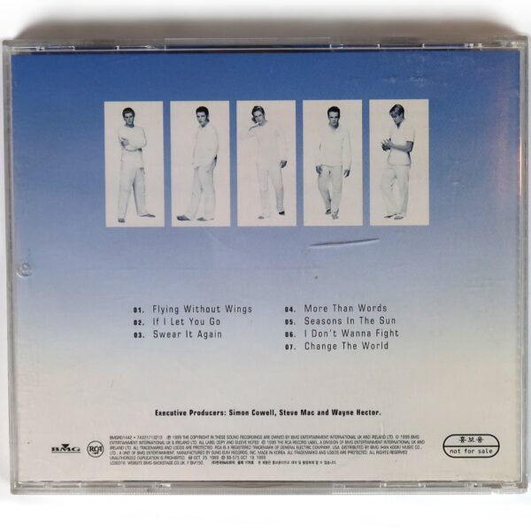 IMG_5314 Westlife - Westlife Album Korean CD Promo Korea