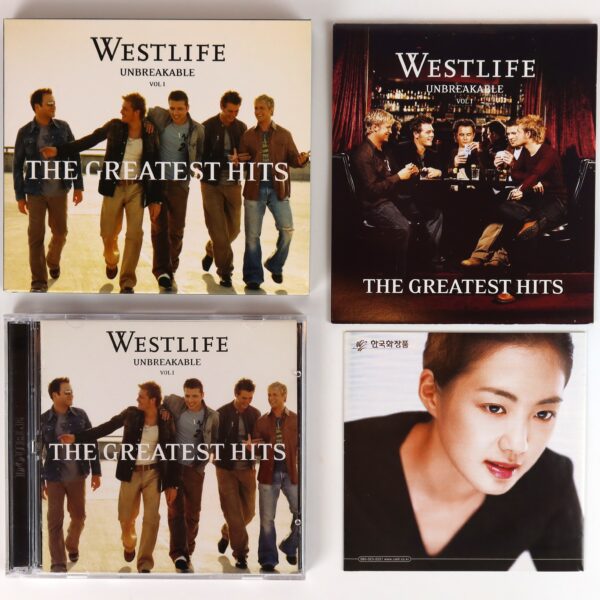 IMG_5321 Westlife - Unbreakable: The Greatest Hits Vol. 1 Korean CD Album Korea