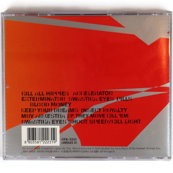 Primal Scream – Exterminator Korean Album CD Korea