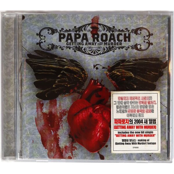IMG_5368 Papa Roach - Getting Away With Murder Korean Album CD Korea