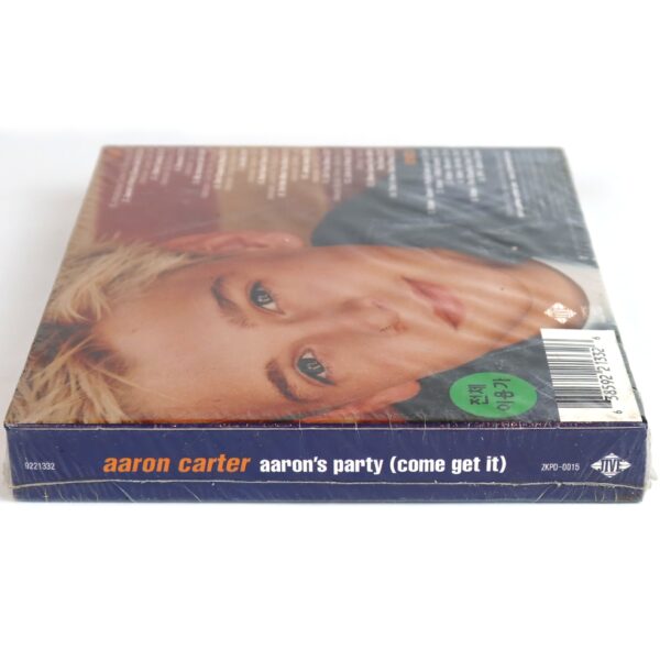 IMG_5378 Aaron Carter - Aaron's Party (Come Get It) Album Sealed CD + VCD Set Korea