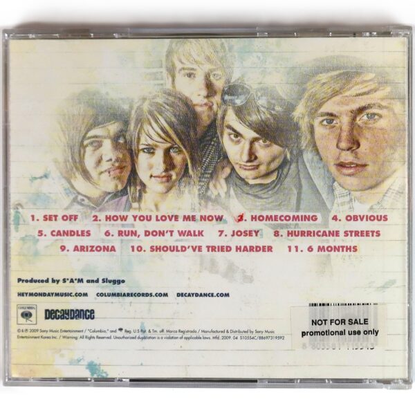 Hey Monday – Hold On Tight Album Promo CD Korean Insert Korea