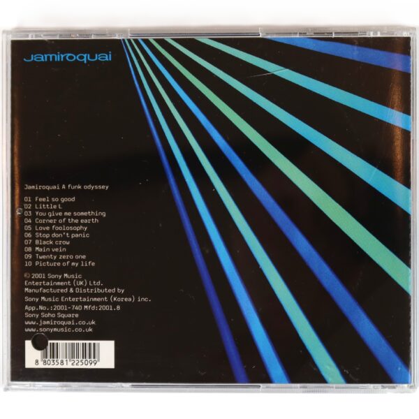 IMG_5440 Jamiroquai - A Funk Odyssey Album CD Korean Insert Korea