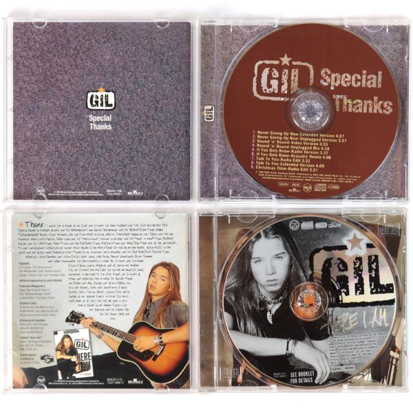 Gil - Here I Am + Special Thanks Album 2 CD + Photobooklet Korea Gil Ofarim