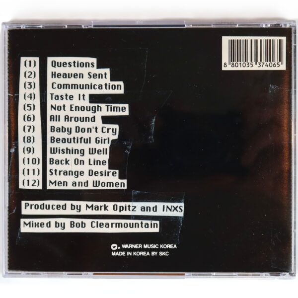 IMG_5498 INXS – Welcome To Wherever You Are Album Korean CD Korea
