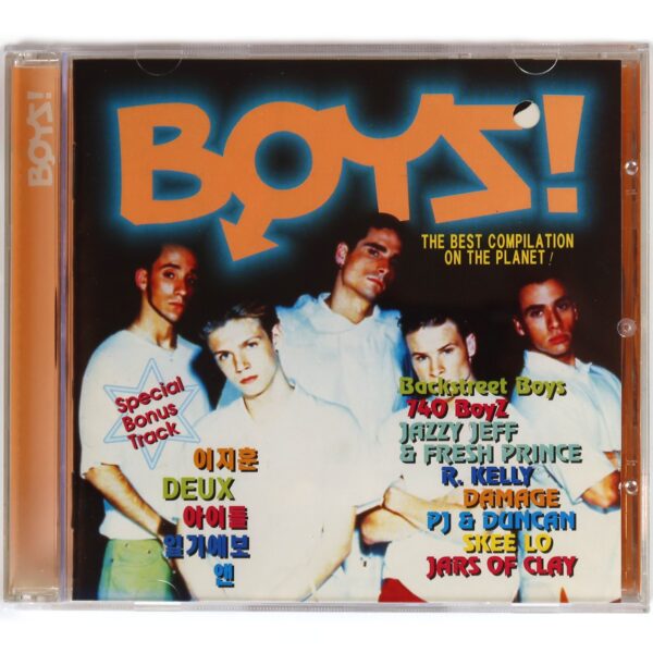 IMG_5541 Backstreet Boys Cover Boys! Korean Compilation Album CD Korea Deux