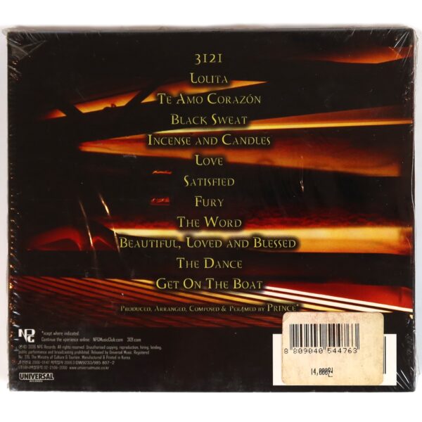 IMG_5547 Prince - 3121 Album Korean Sealed CD Digipak Hype Sticker Korea