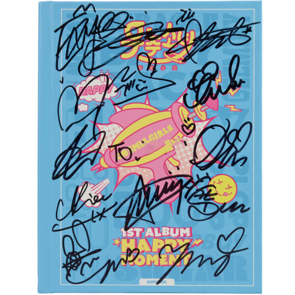 WJSN - Happy Moment [Happy Ver.] 1st Album Signed + Message Promo CD 2017