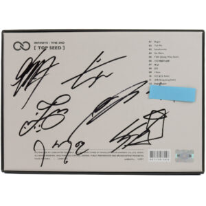 Infinite - Top Seed 3rd Album Signed Promo CD 2018