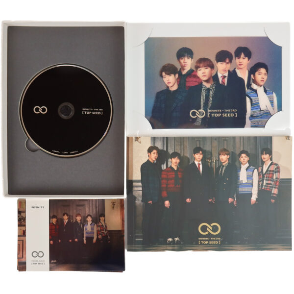 Infinite - Top Seed 3rd Album Signed Promo CD 2018