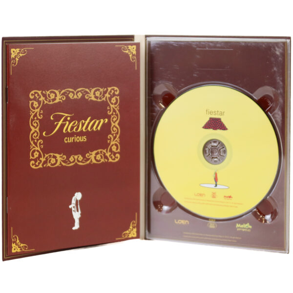 Fiestar - Curious 3rd Single Single Pages Signed Promo CD 2013