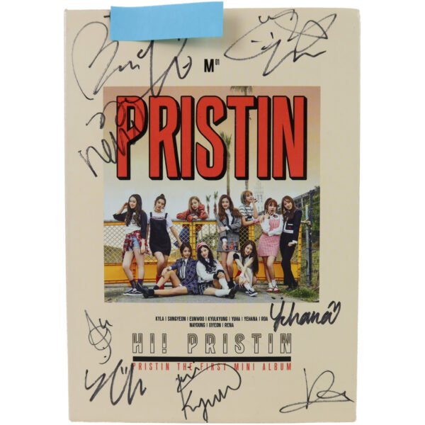 Pristin - Hi! Pristin [Prismatic Ver.] 1st Mini Album Signed + Message CD 2017