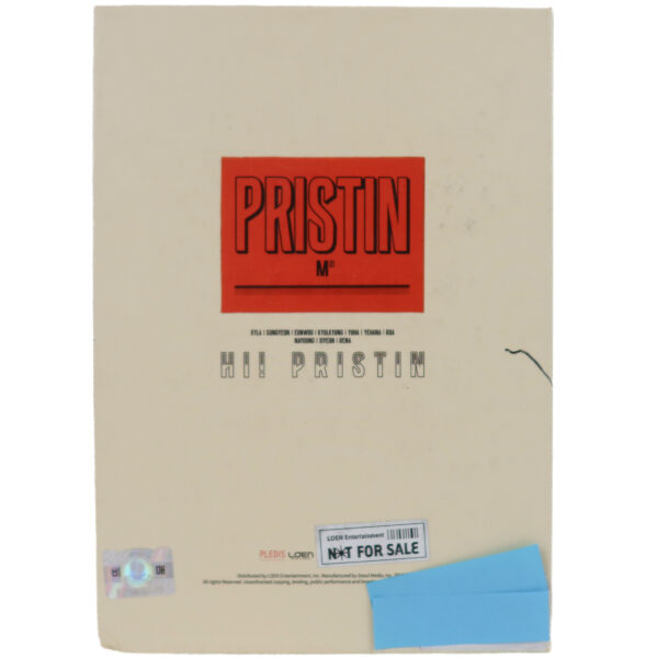 Pristin - Hi! Pristin [Prismatic Ver.] 1st Mini Album Signed + Message CD 2017