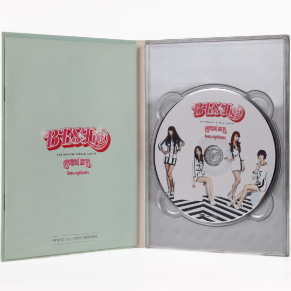 IMG_5606 Bestie - Love Options 2nd Digital Single Album Signed Promo CD 2013