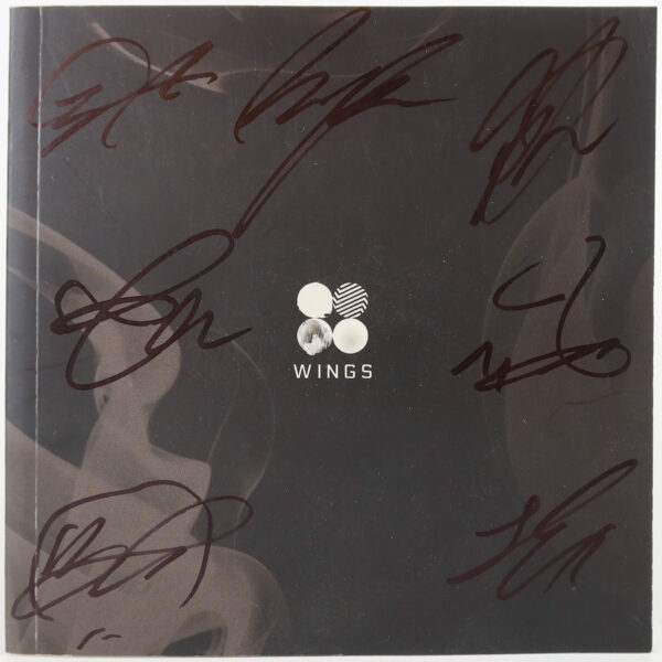 IMG_5611 BTS - Wings 2nd Album Signed Autographed CD 2016
