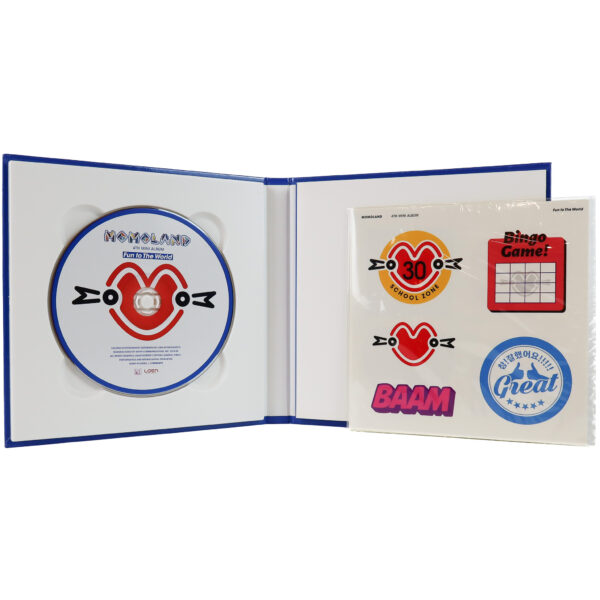 Momoland - Fun To The World 4th Mini Album Signed Promo CD 2018