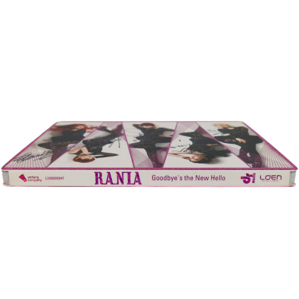 Rania - Just Go (Goodbye's the New Hello) 1st Album Signed Promo CD 2013
