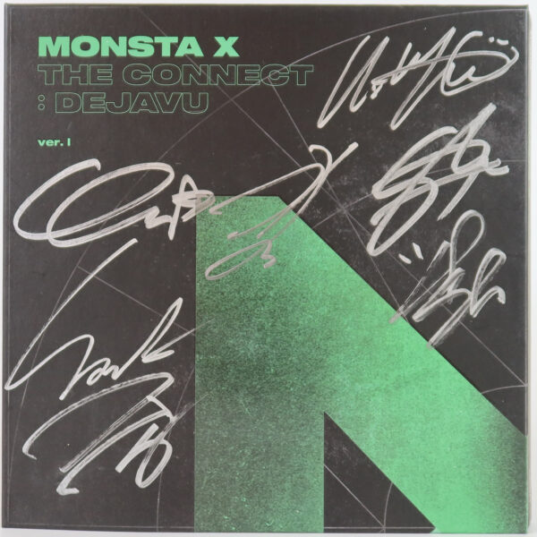 IMG_5632 Monsta X - The Connect: Dejavu 6th Mini Album Signed Promo CD 2018