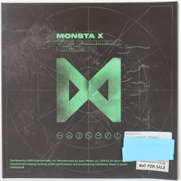 IMG_5633 Monsta X - The Connect: Dejavu 6th Mini Album Signed Promo CD 2018
