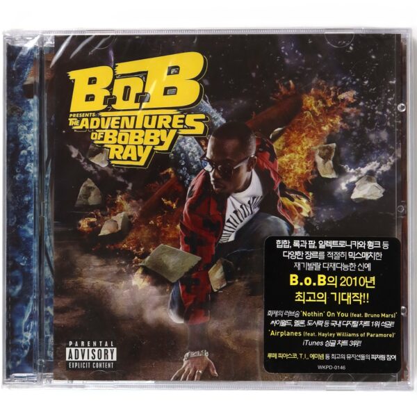 IMG_5646 B.o.B - B.o.B Presents: The Adventures Of Bobby Ray CD Album Korea