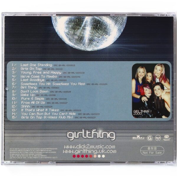 IMG_5654 Girlthing - Girlthing Korean Promo CD Album Korea