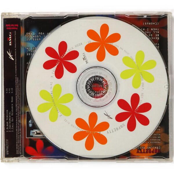 TLC - Unpretty Korean Promo CD Single Korea